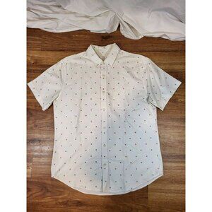 Jack Threads Red White Blue Stars S/S‎ Button Up